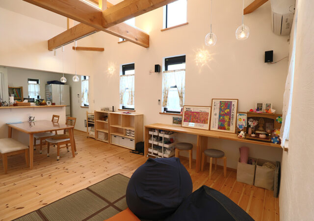 開放感もあり、居心地も良く、安心できる「風水設計」の家。