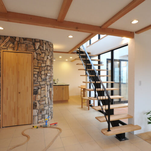 インテリアを含めて暮らしやすい雰囲気を演出しています。