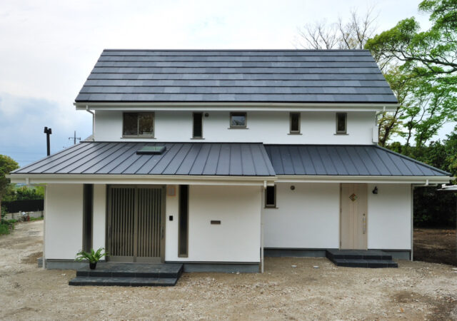 和風モダンな雰囲気の暮らしやすい無添加住宅