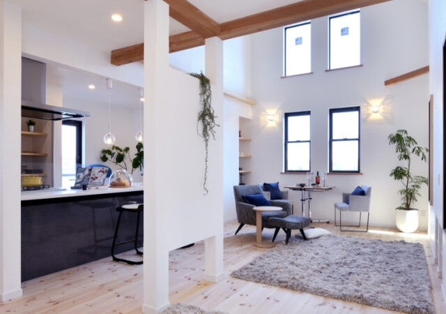 20代・30代の夫婦が暮らす家