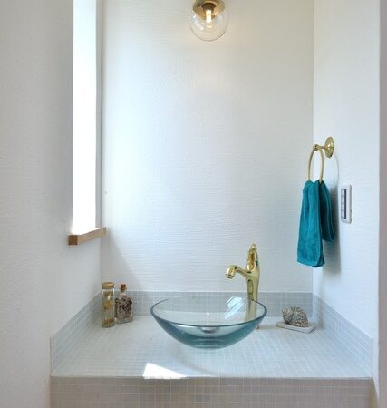 お気に入りの洗面で今日も良いスタート