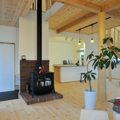 健康的に暮らすための無添加や無垢材などの素材をふんだんに使っています。