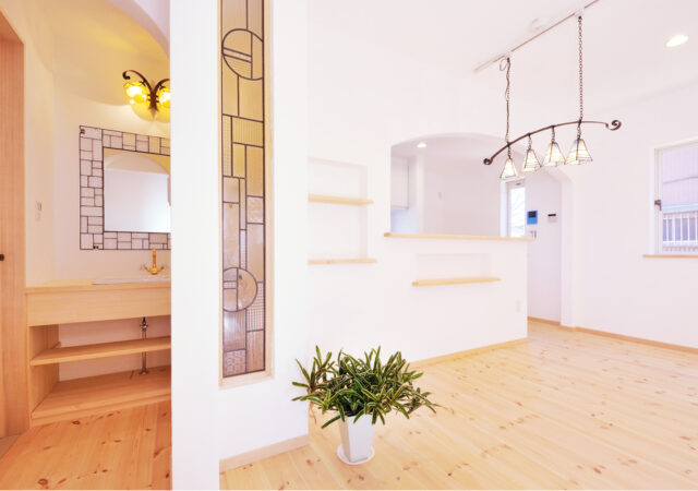 働くママも笑顔になる導線にこだわった無添加の家